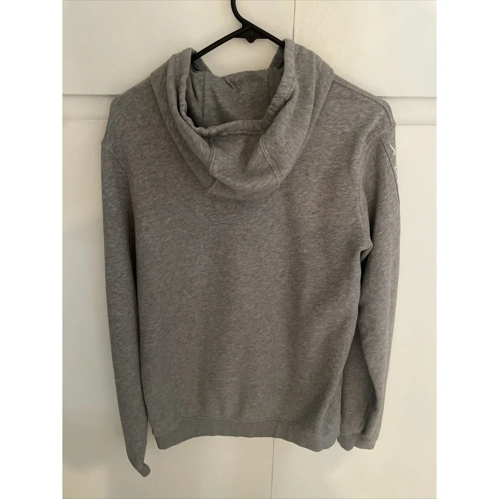 Nike Sportswear Repeat Logo Tape Hoodie Men Medium Gray Pullover AH9149-063 M
